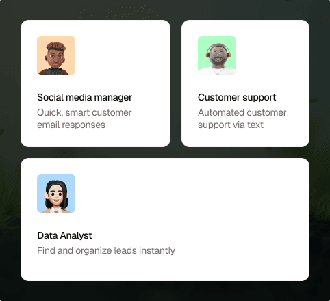 Deploy AI Employees by Role